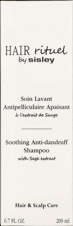 Actual product image Hair Rituel by Sisley Soin Lavant Antipelliculaire Apaisant (200 ml, Liquid shampoo)