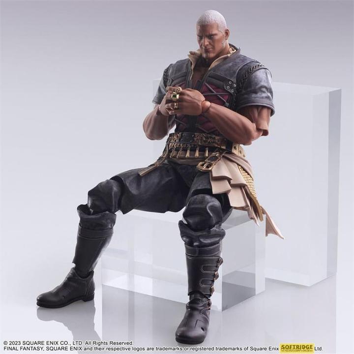 Actual product image Square Enix Final Fantasy XVI Bring Arts figurine Hugo Kupka 18 cm