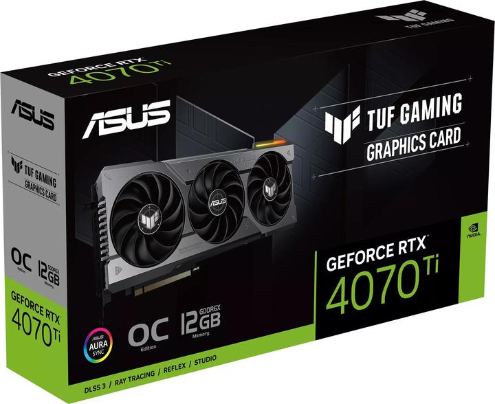 Produktbild ASUS TUF GeForce RTX 4070 Ti OC Edition (12 GB)