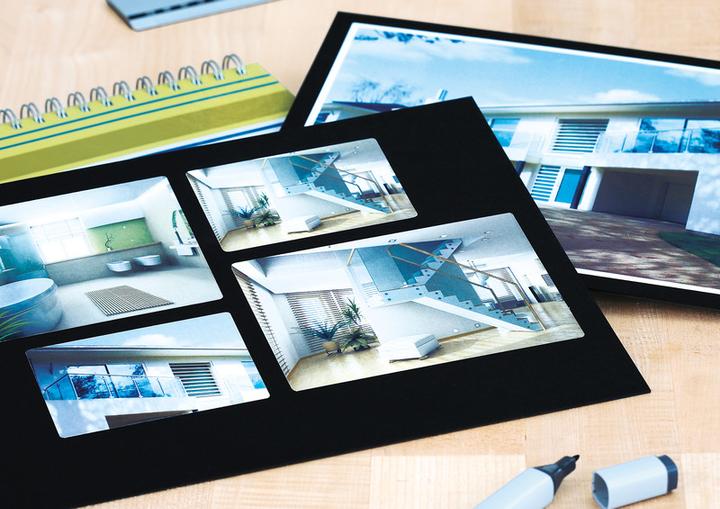 Actual product image Herma High gloss labels A4