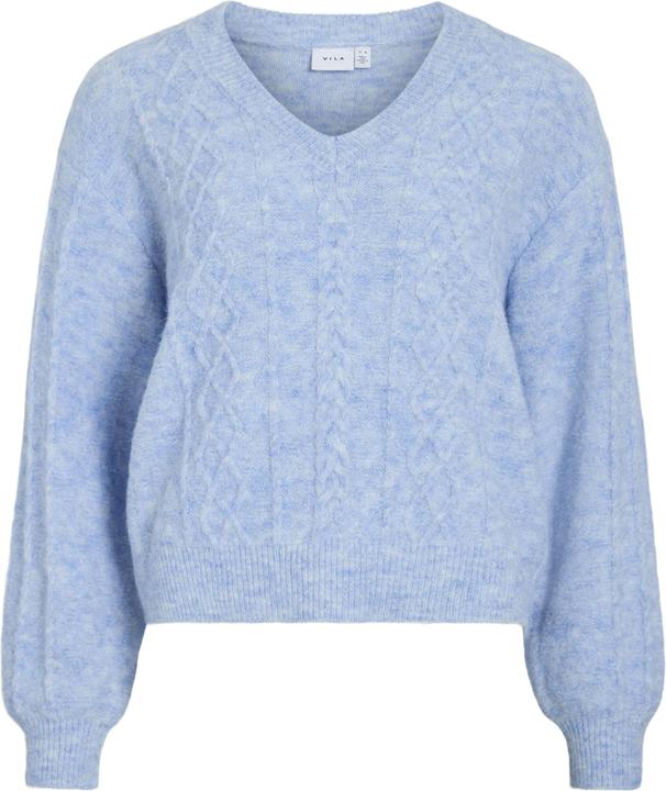 Vila V-Ausschnitt Strickpullover (XL)