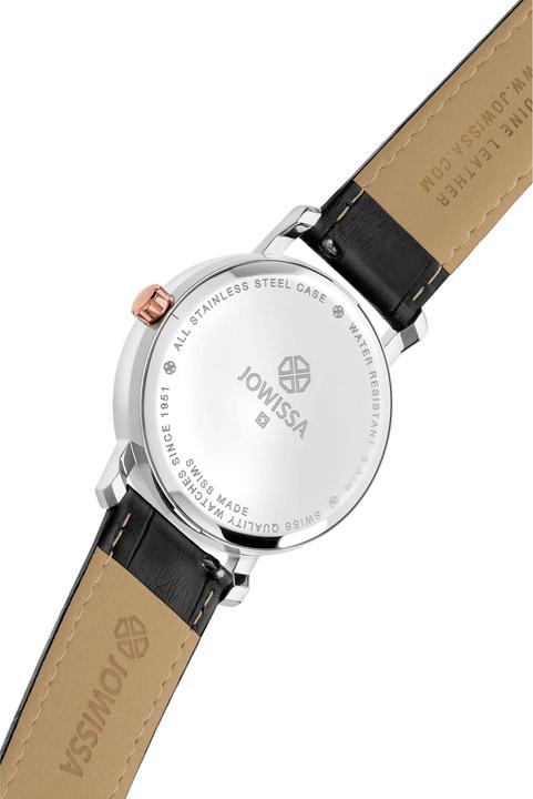 Actual product image Jowissa J4.540.L Magno Men's Watch 40mm 5ATM (Analogue wristwatch, Swiss made, 40 mm)