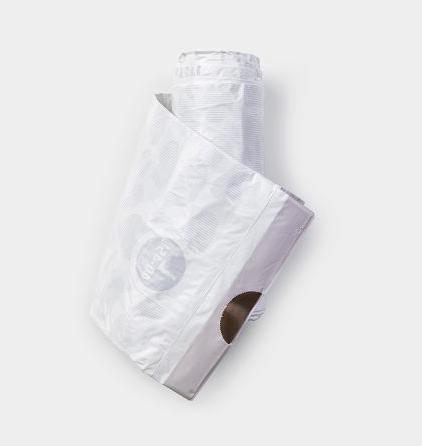 Actual product image Brabantia PerfectFit Vuilniszakken - 40/45 l - Code L - 6 rolls x 20 stuks (120 x, 45 l)