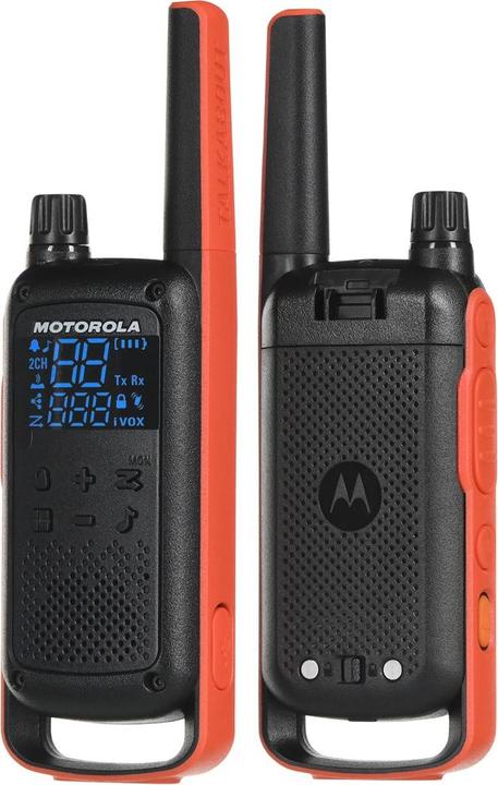 Actual product image Motorola PMR handheld radio TLKR T82 188 (10 km)