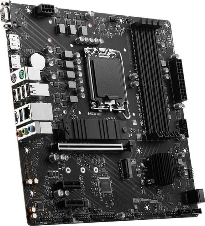 Produktbild MSI PRO B760M-P DDR4 (LGA 1700, Intel B760, mATX)
