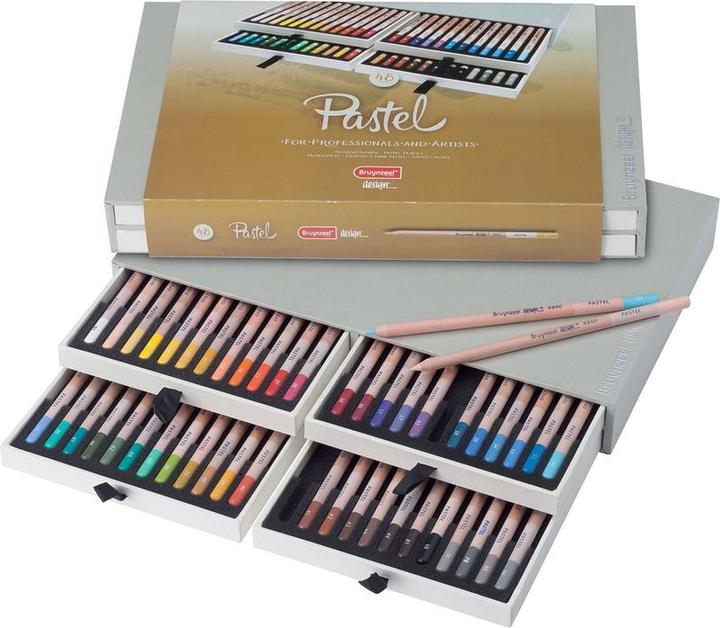Actual product image Bruynzeel Design Pastel pencil Box |48 colors (48 x)