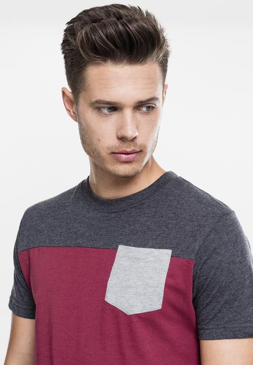 Produktbild Urban Classics 3-Tone Pocket Tee (S)