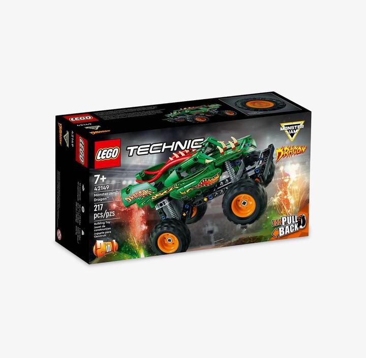 Actual product image LEGO Monster Jam Dragon (42149, LEGO Technic)