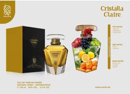 Actual product image Nylaa Cristalla Claire Eau de Parfum 100ml by Perfume (Eau de parfum, 100 ml)