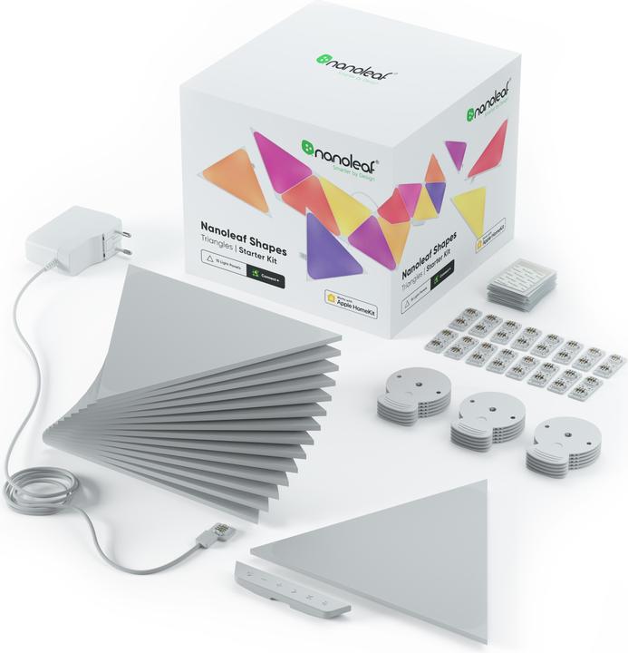 Produktbild Nanoleaf Shapes Triangles Smarter Kit 15 (80 lm)