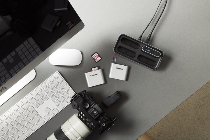 Image du produit Kingston Lecteur de carte Flux de travail externe Double slot mSD (USB 3.1)