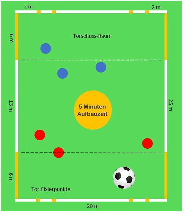 Immagine prodotto Jamso Design Marcatura del campo da calcio 3 contro 3