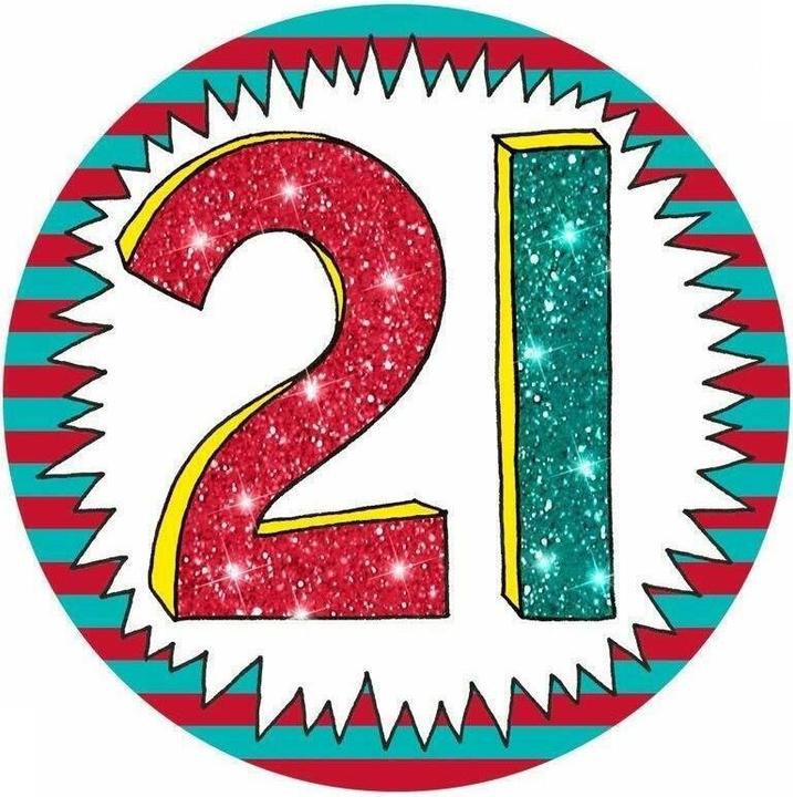 Produktbild Rachel Ellen Abzeichen zum 21. Geburtstag