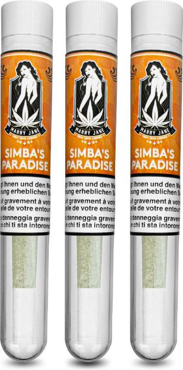 Marry Jane Simba's Paradise (Pre Rolled Joint) (1 g, Indoor)