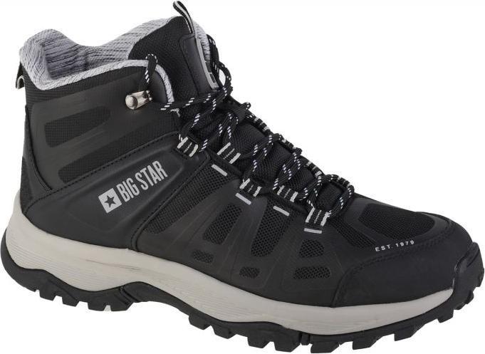 Big Star Herren-Trekkingschuhe KK174097 schwarz, Grösse 44 (44)