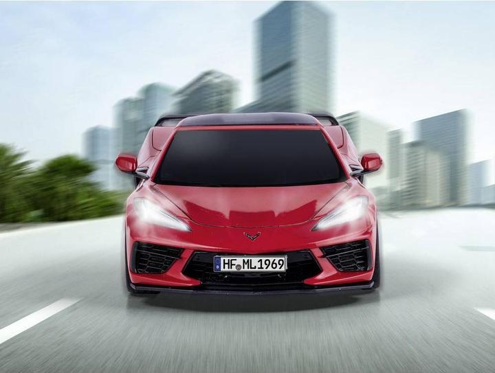 Actual product image Revell RC Scale Car Corvette C8