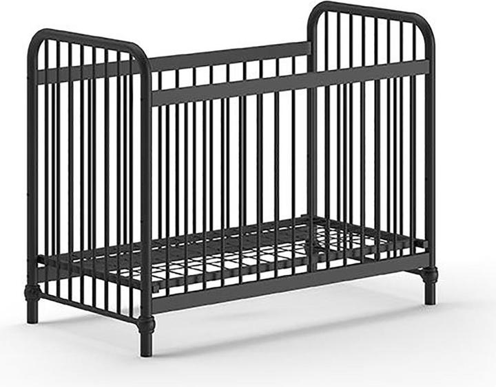 Produktbild Jaxx Bronxx Babybett Schwarz Matte 60X120Cm (60 x 120 cm)