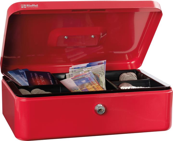 Produktbild Rieffel Geldkassette Valorit rot