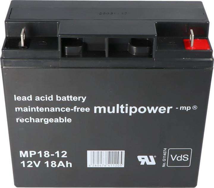 Actual product image Multipower Akku passend für den APC RBC7 Akku zum Selbstumbau, 12 Volt, 18000mAh