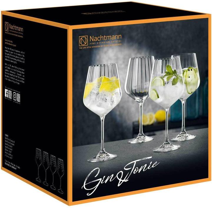 Image du produit Nachtmann Gin&Tonic (6.40 dl, 4 x, Verres à gin)