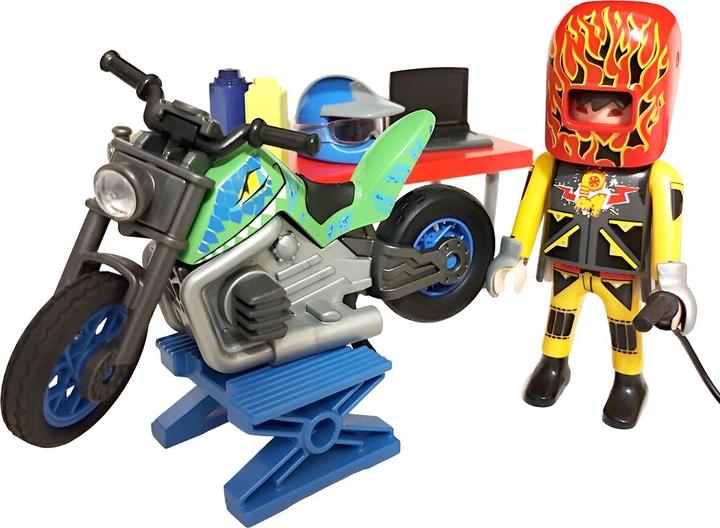 Actual product image Playmobil Stunt show workshop tent (70552, Playmobil stunt show)