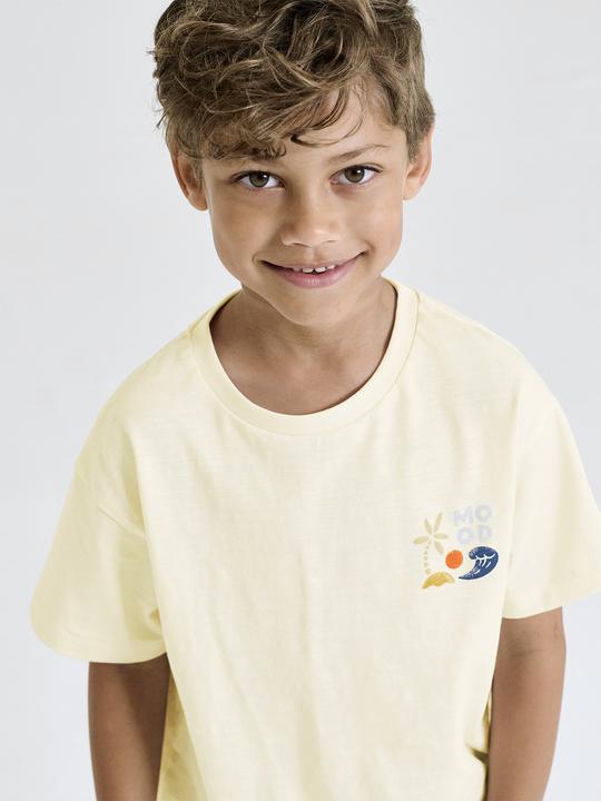 Actual product image Vertbaudet Jungen T-Shirt mit XL-Print hinten und Recycling-Baumwolle (92)