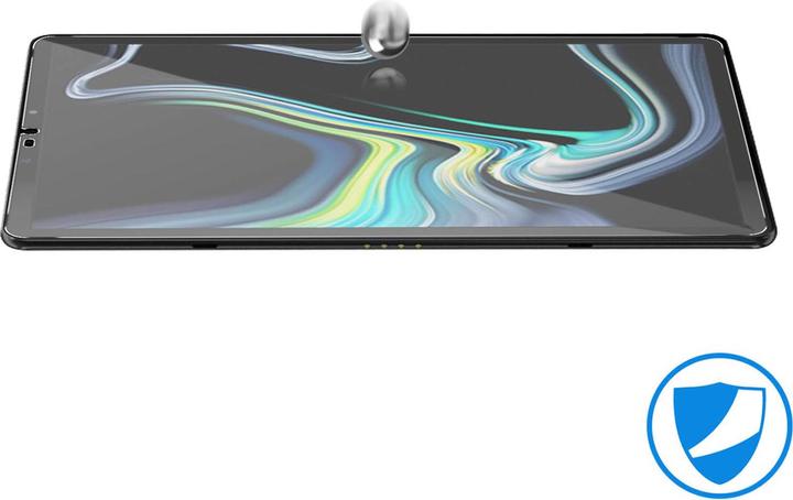 Actual product image Avizar Crystal clear film, glass screen protector (1 Piece, Galaxy Tab S4 10.5 (2018))
