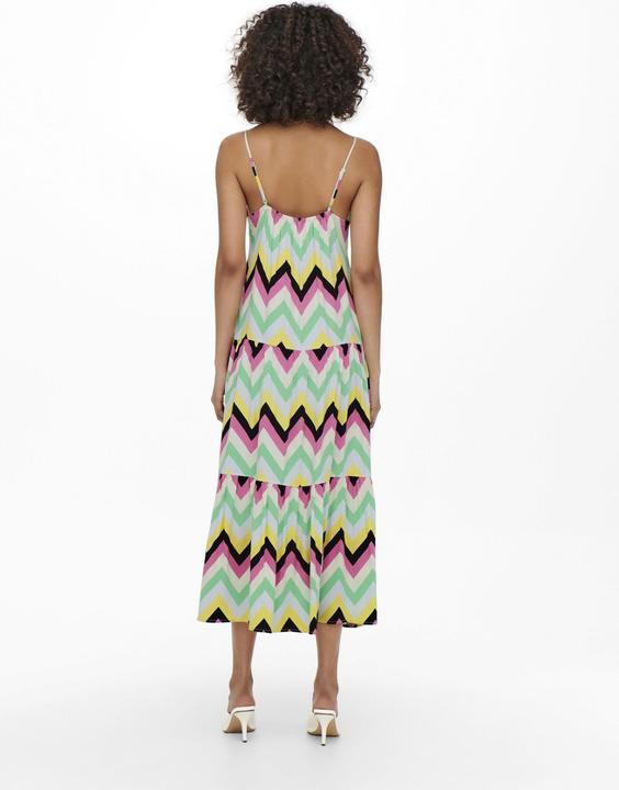 Actual product image Only Patterned strap maxi dress (XS)