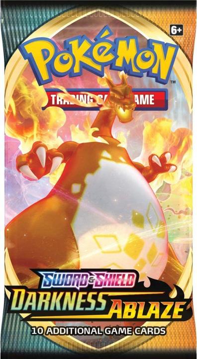Actual product image Pokémon Darkness Ablaze (English, Booster Pack)