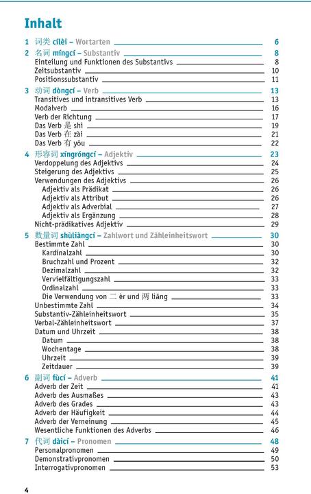 Produktbild Grammatik kurz & bündig Chinesisch (Deutsch, Chinesisch, 2022)