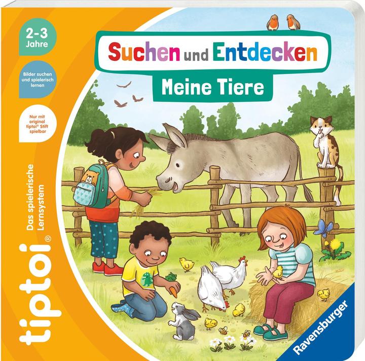 Ravensburger Suchen und Entdecken: Meine Tiere (Tedesco, Sandra Grimm, Riciclatori sandra, 2024)