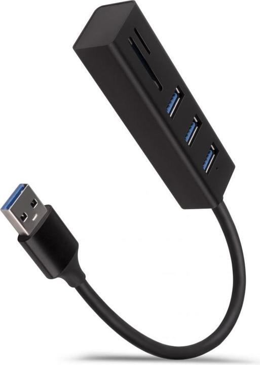 Actual product image Axagon Hma-Cr3a (USB-C, 3 Ports)