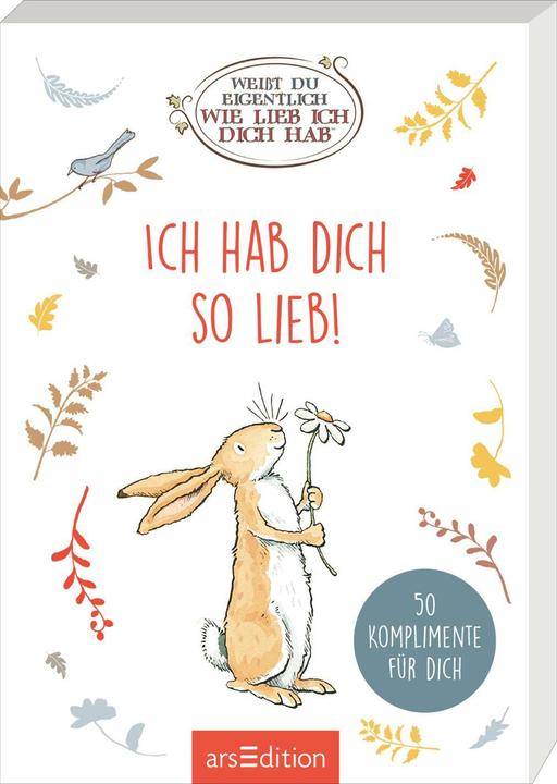 Image du produit Weisst du eigentlich, wie lieb ich dich hab? Ich hab dich so lieb! (Allemand, Sam McBratney, Anita Jeram, 2024)