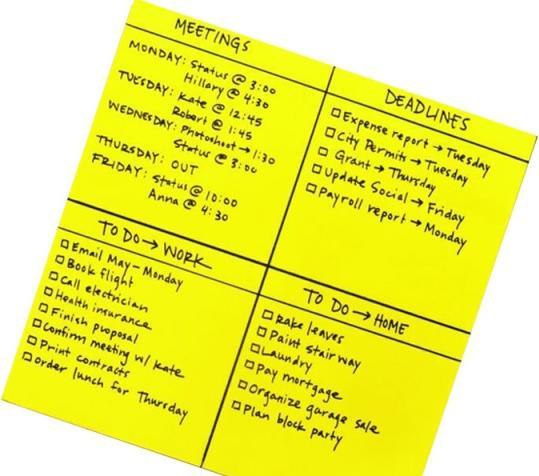 Produktbild Post-it Super Sticky Grossformat (28 x 28 cm)