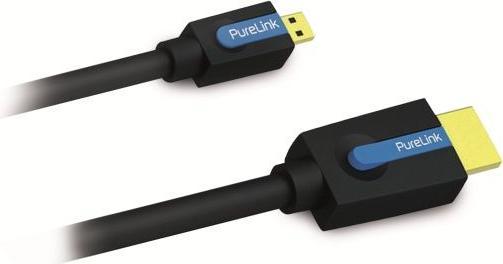Image du produit Purelink micro HDMI (Typ D) — HDMI (Typ A) (2 m, HDMI)