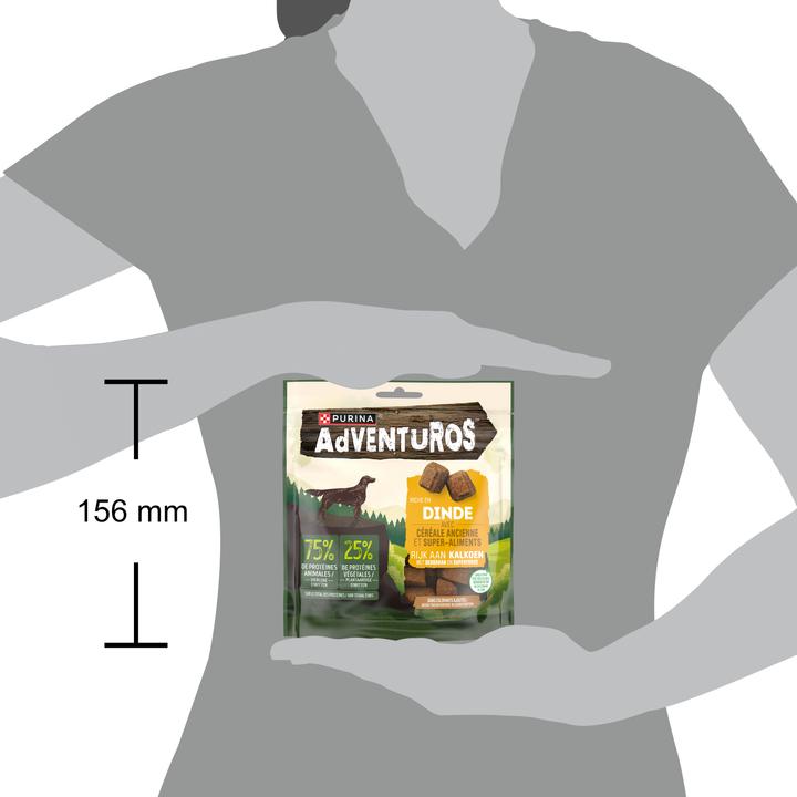 Produktbild Purina Adventuros reich an Pute und Getreide 90g (Adult, 1 Stk., 90 g)