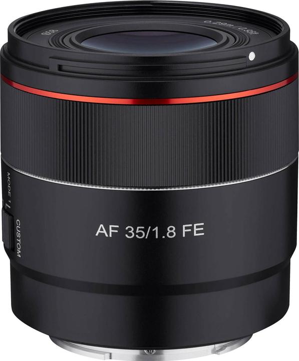 Samyang AF 35mm f/1.8 Sony E-Mount (Sony E, Plein format)