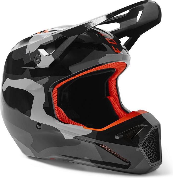 Immagine prodotto Fox Casco 23 V1 Bnkr Dot/Ece Gry Cam (55 - 56 cm)