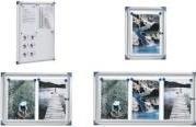 Actual product image Nobo Showcase extra flat 2xA4