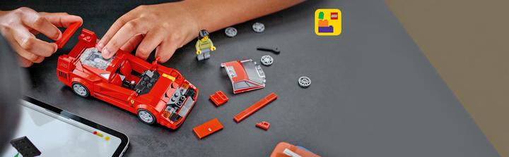 Produktbild LEGO Ferrari F40 Supersportwagen (76934, LEGO Speed Champions)