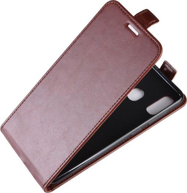 Actual product image MU Classic Leather flip case cover (Samsung Galaxy A20e)