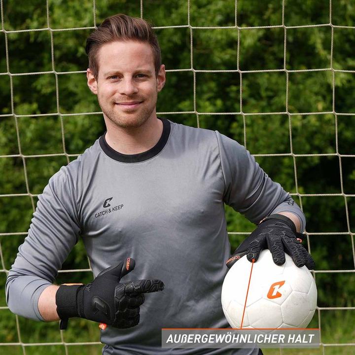 Image du produit Catch & Keep Gants de gardien de but Gants de football Gants de gardien de but Goalie Keeperhandschuhe (9)