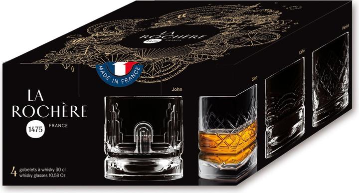 Produktbild La Rochère Dandy (3 dl, 4 x, Whiskygläser)