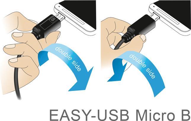 Immagine prodotto Delock Cavo USB2.0 Easy A-MicroB: 0,2m, bianco (0.20 m, USB 2.0)