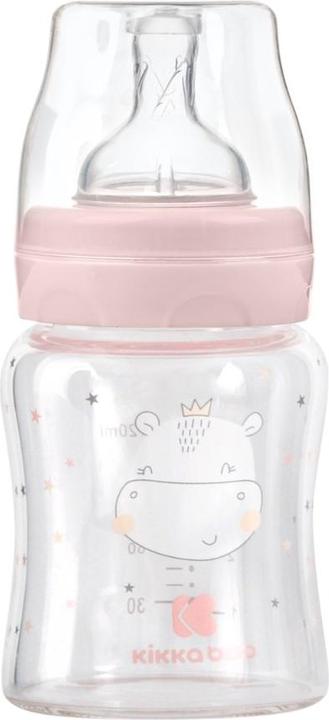 Actual product image Kikkaboo Baby Glass Bottle 120 ml (120 ml)