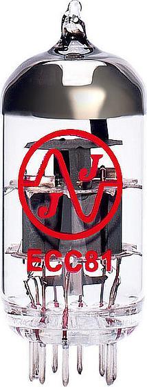 Actual product image JJ Electronic JJ tube ECC81 / 12AT7 (Guitar)