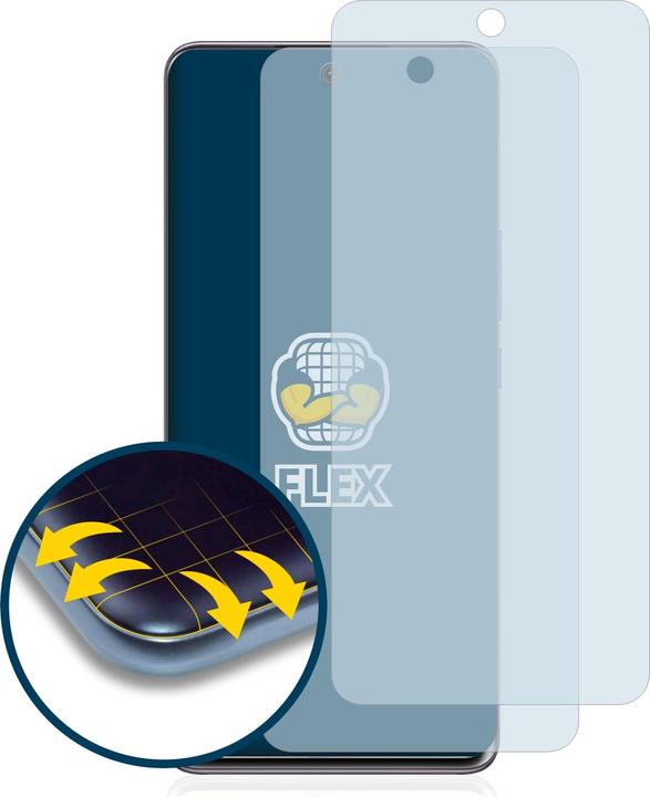 Actual product image BROTECT Full-Cover Protector (2 Piece, LG K50)