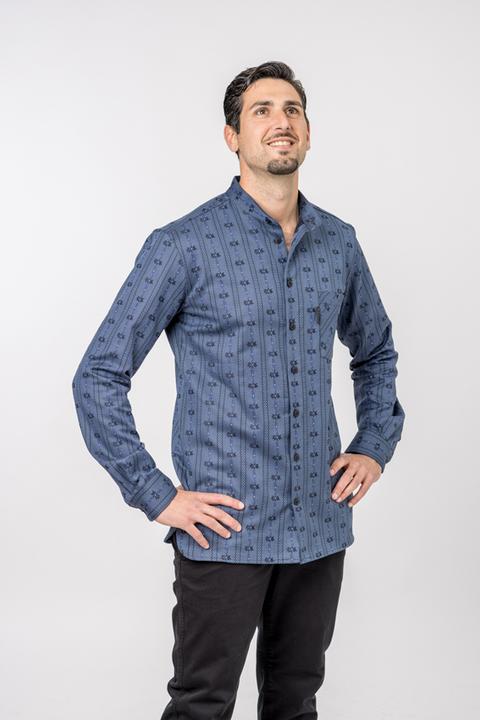 Actual product image Jenni Hemden Edelweiss shirt Modern Fit OK (4XL)