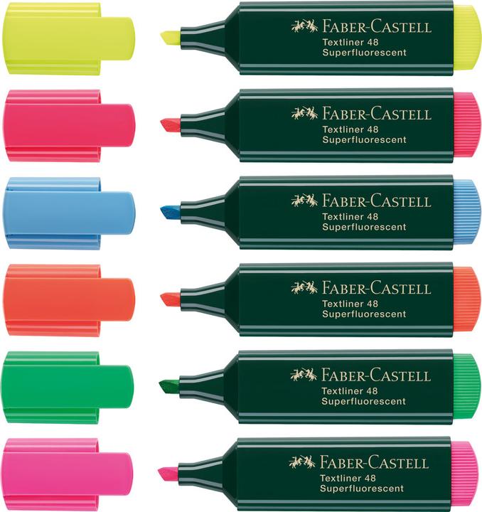 Produktbild Faber-Castell Textmarker Textliner 48 (Gelb, 1 mm, 1 x)