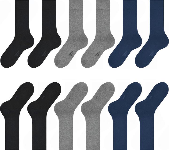 Produktbild Falke Happy 6-Pack Herren Socken (6er Pack, 39 - 42)